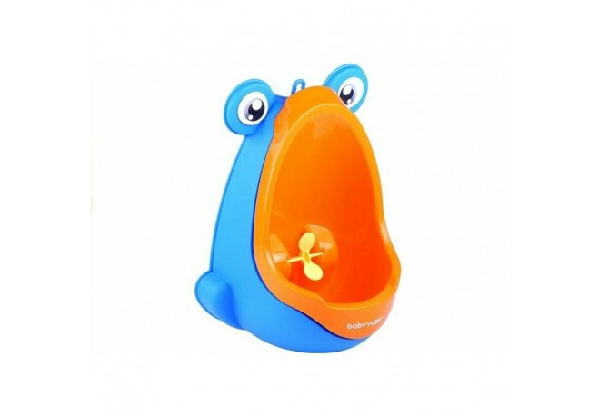 Lean Toys - Pisoar baieti Frog Blue and orange