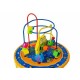 Lean Toys - Cub din lemn cu activitati