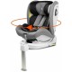 Lionelo - Scaun auto Braam Stone Pozitie de somn Protectie laterala Rotire 360 grade 0-36 Kg cu Isofix Conform cu standardul eur