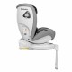 Lionelo - Scaun auto Braam Stone Pozitie de somn Protectie laterala Rotire 360 grade 0-36 Kg cu Isofix Conform cu standardul eur