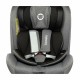 Lionelo - Scaun auto Braam Stone Pozitie de somn Protectie laterala Rotire 360 grade 0-36 Kg cu Isofix Conform cu standardul eur