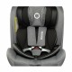 Lionelo - Scaun auto Braam Stone Pozitie de somn Protectie laterala Rotire 360 grade 0-36 Kg cu Isofix Conform cu standardul eur