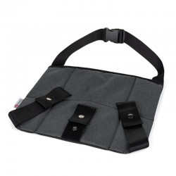 Petite&Mars - Deviator centura siguranta pentru gravide Beltley Grey