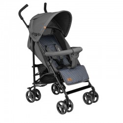 Lionelo - Carucior sport Elia Cu husa de picioare Cu plasa de tantari Conform cu standardul european de securitate EN1888-1 Gri