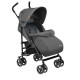 Lionelo - Carucior sport Elia Cu husa de picioare Cu plasa de tantari Conform cu standardul european de securitate EN1888-1 Gri