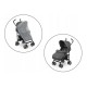 Lionelo - Carucior sport Elia Cu husa de picioare Cu plasa de tantari Conform cu standardul european de securitate EN1888-1 Gri