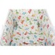 BabyNeeds - Lenjerie patut 5 piese Cu doua protectii laterale Pernuta Plapumioara Cearceaf Din bumbac Pentru patut 120x60 cm Din