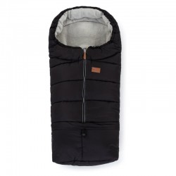 Petite&Mars - Sac de iarna pentru carucior landou sau scaun auto Jibot 100x48 cm Impermeabil Cu elemente reflectorizante Extensi