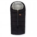 Petite&Mars - Sac de iarna pentru carucior landou sau scaun auto Jibot 100x48 cm Impermeabil Cu elemente reflectorizante Extensi