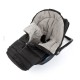Petite&Mars - Sac de iarna pentru carucior landou sau scaun auto Jibot 100x48 cm Impermeabil Cu elemente reflectorizante Extensi