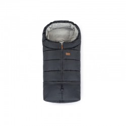 Petite&Mars - Sac de iarna pentru carucior landou sau scaun auto Jibot 100x48 cm Impermeabil Cu elemente reflectorizante Extensi