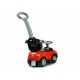 Lean Toys - Masinuta de impins 614W Cu maner de impins detasabil Cu protectii laterale Cu melodii si claxon Cu suport jucarii su