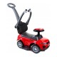 Lean Toys - Masinuta de impins 614W Cu maner de impins detasabil Cu protectii laterale Cu melodii si claxon Cu suport jucarii su