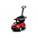 Lean Toys - Masinuta de impins 614W Cu maner de impins detasabil Cu protectii laterale Cu melodii si claxon Cu suport jucarii su