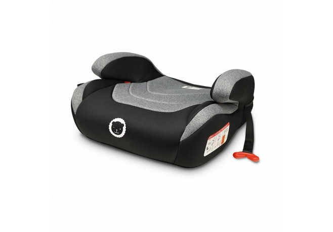 Lionelo - Inaltator auto Luuk Fix 22-36 Kg cu Isofix Conform cu standardul european de securitate ECER44/04 Gri