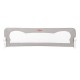 Qmini - Bariera de pat Rhea 150 x 42 cm Inaltimea 42 cm Instalare usoara Cu inclinare la 180 grade Grey