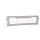 Qmini - Bariera de pat Rhea 150 x 42 cm Inaltimea 42 cm Instalare usoara Cu inclinare la 180 grade Grey