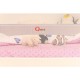 Qmini - Bariera de pat Rhea 150 x 42 cm Inaltimea 42 cm Instalare usoara Cu inclinare la 180 grade Grey