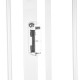Lionelo - Poarta de siguranta prin presiune Truus Slim Led  Cu lumina Led cu senzor 105 cm Conform cu standardul european de sec