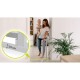 Lionelo - Poarta de siguranta cu suruburi Truus Slim Led  Cu lumina Led cu senzor 105 cm Conform cu standardul european de secur
