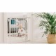 Lionelo - Poarta de siguranta cu suruburi Truus Slim Led  Cu lumina Led cu senzor 105 cm Conform cu standardul european de secur