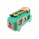 Huanger Toys - Jucarie autobuz cu sortator si xilofon