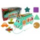 Huanger Toys - Jucarie autobuz cu sortator si xilofon