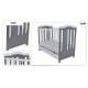 Patut pentru copii 120x60 Kerttu Teddy cu Sertar