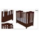 Patut pentru copii 120x60 Kerttu Teddy cu Sertar