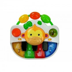 Lean Toys - Jucarie pian  muzical si luminos maimutica