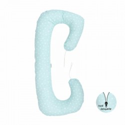 BabyNeeds - Perna multifunctionala Soft Plus Mint cu stelute