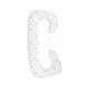 BabyNeeds - Perna 3 in 1 pentru gravide si bebelusi Soft Cu husa din bumbac Stelute multicolore