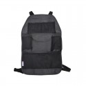 Petite&Mars - Organizator universal pentru masina 38.5x58 cm Cu multiple buzunare Order Gri-Negru