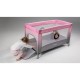 Lionelo - Patut pliant cu un nivel Stefi Cu intrare laterala cu fermoar 2 roti 120x60 cm Conform cu standardul european de secur