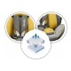 Lionelo - Scaun auto Bastiaan One Pozitie de somn Protectie laterala Rotire 360 grade Top Tether 0-36 Kg cu Isofix Conform cu st