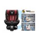 Lionelo - Scaun auto Braam Burgundy Pozitie de somn Protectie laterala Rotire 360 grade 0-36 Kg cu Isofix Conform cu standardul 