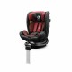 Lionelo - Scaun auto Braam Burgundy Pozitie de somn Protectie laterala Rotire 360 grade 0-36 Kg cu Isofix Conform cu standardul 