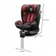 Lionelo - Scaun auto Braam Burgundy Pozitie de somn Protectie laterala Rotire 360 grade 0-36 Kg cu Isofix Conform cu standardul 