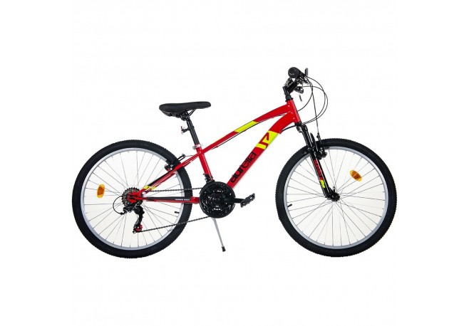 Bicicleta Dino Bikes 24'' MTB barbati Ring rosu
