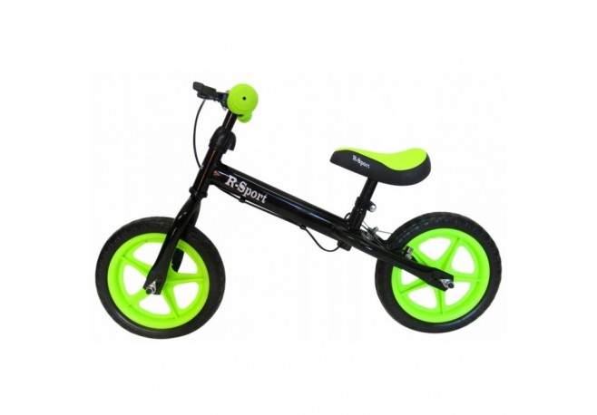 Bicicleta fara pedale R-Sport R4 - Verde - Negru - Resigilat