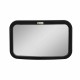 Qmini - Oglinda Rotire 360 grade Pentru vizualizarea Bebelusilor Cu instalare rapida Universala 29.5 x 18.5 cm Negru