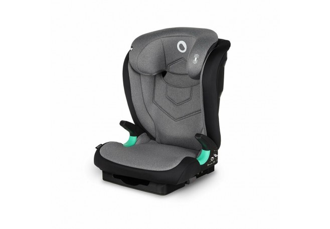 Lionelo - Scaun auto Neal Stone Spatar reglabil Baza i-size 15-36 Kg cu Isofix Conform cu standardul european de securitate ECE 