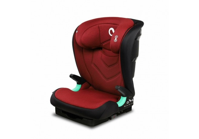 Lionelo - Scaun auto Neal Burgundy Spatar reglabil Baza i-size 15-36 Kg cu Isofix Conform cu standardul european de securitate E