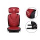 Lionelo - Scaun auto Neal Burgundy Spatar reglabil Baza i-size 15-36 Kg cu Isofix Conform cu standardul european de securitate E