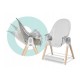 Lionelo - Scaun de masa Maya 2 in 1 Transformabil 3 pozitii de inclinare Conform cu standardele europeane de securitate EN14988 