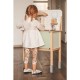 Joueco - Bucatarie din lemn certificat FSC Cu accesorii Reglabila pe inaltime 86x56 cm 3 ani+ Multicolor
