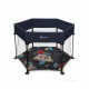 Lionelo - Tarc de joaca Roel Pliere ultra-compacta Conform cu standardul europeane de securitate EN12227 Blue Navy