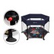 Lionelo - Tarc de joaca Roel Pliere ultra-compacta Conform cu standardul europeane de securitate EN12227 Blue Navy
