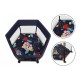 Lionelo - Tarc de joaca Roel Pliere ultra-compacta Conform cu standardul europeane de securitate EN12227 Blue Navy