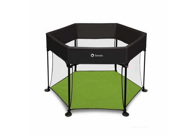 Lionelo - Tarc de joaca Roel Pliere ultra-compacta Conform cu standardul europeane de securitate EN12227 Green Limon